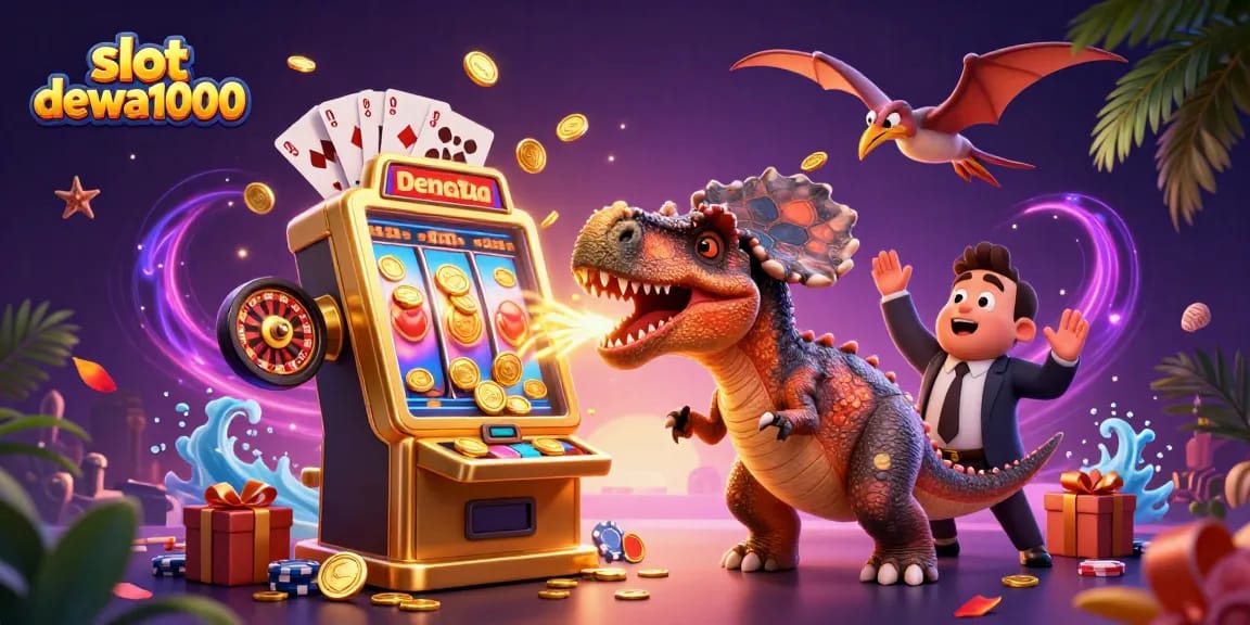Experience excitement and wins with slot dewa1000 in this vibrant dynamic casino scene.