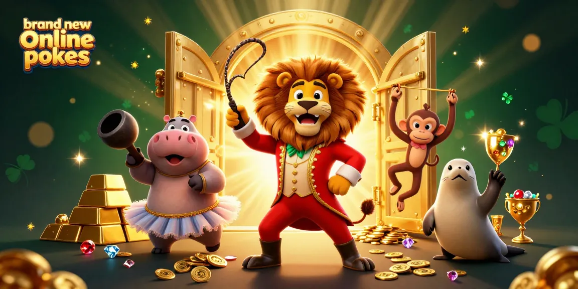 Experience vibrant brand new online pokies in a lively casino scene filled with treasures and excitement.
