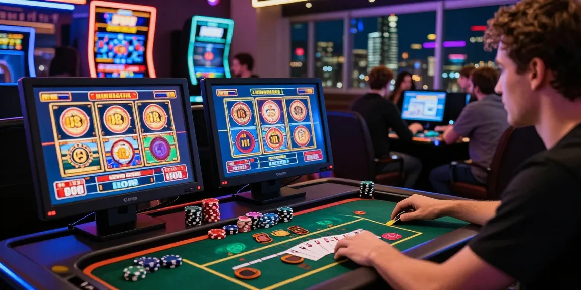 Online gaming experience at being-there.org.uk featuring vibrant casino games and engaging atmosphere.