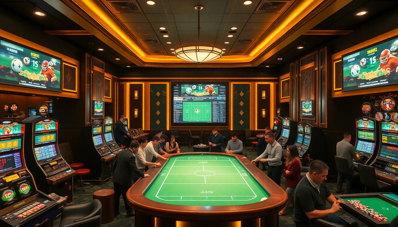bsport empowers gamblers to win big at an exciting casino setting with dynamic betting action.