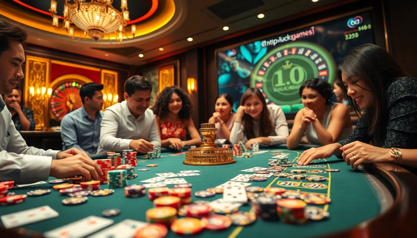 Engage in thrilling gaming activities at https://luck88.games/ with vibrant tables and exciting gameplay elements.