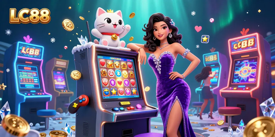 Experience winning at LC88's dynamic casino world with vibrant games and a jackpot slot machine!