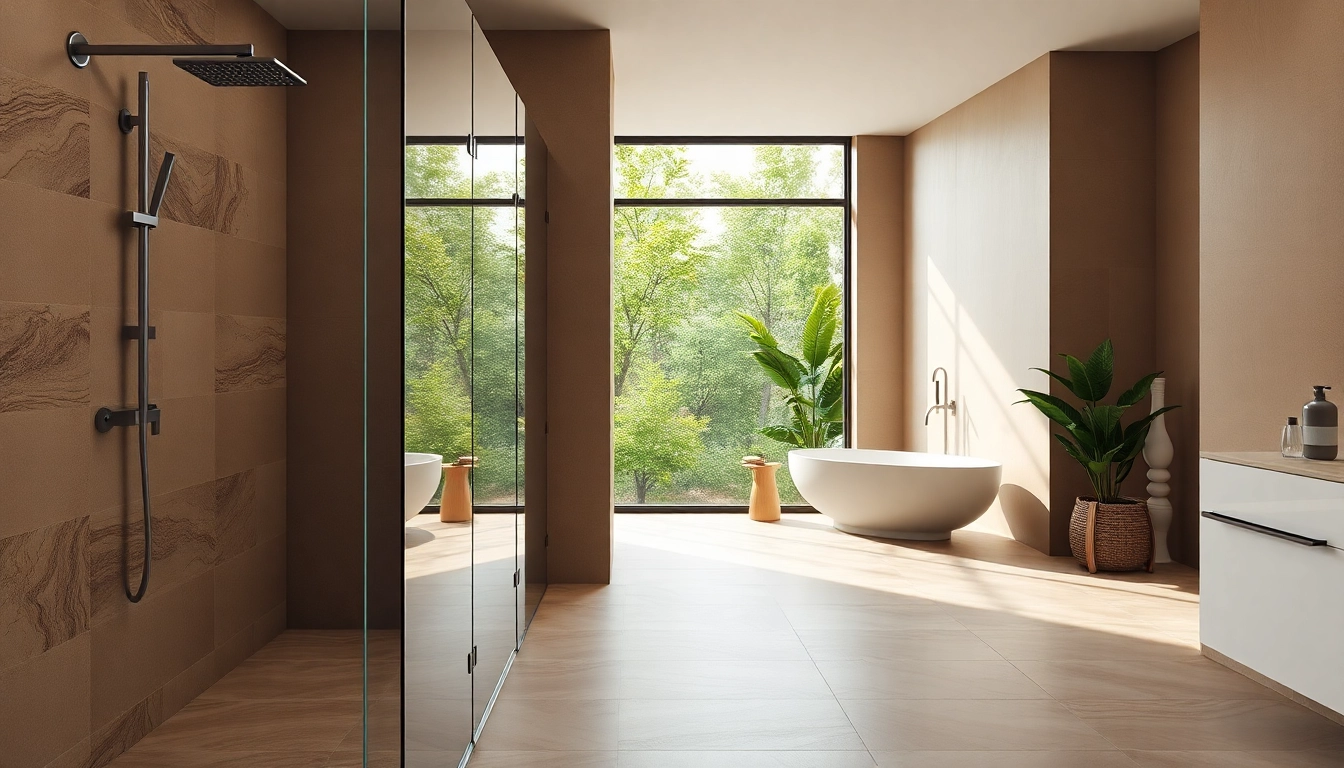 Transform your space with elegant bathrooms showcasing sleek modern design and luxurious finishes.