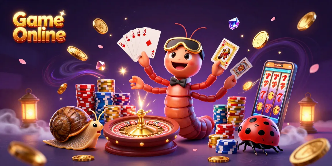 Engage with Game Online and win big with dynamic gameplay featuring a 3D cartoon dealer and exciting casino elements.