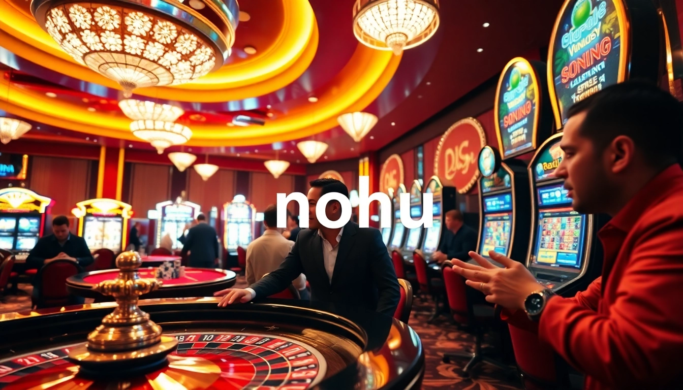 Experience the thrill of nohu slot games with vibrant casino action and winning moments.