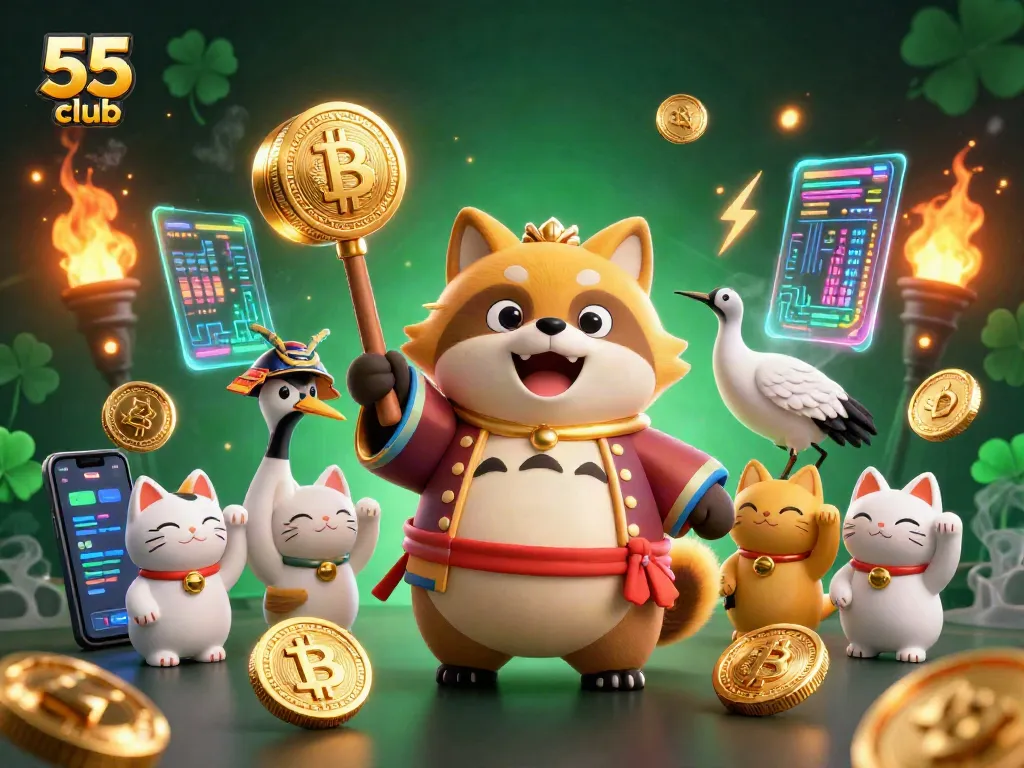 Experience thrilling gameplay with 55 club featuring vibrant characters and casino elements for a captivating adventure