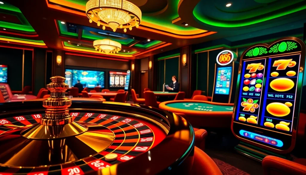 Experience the excitement of nhà cái ok365 with interactive casino elements and vibrant games.