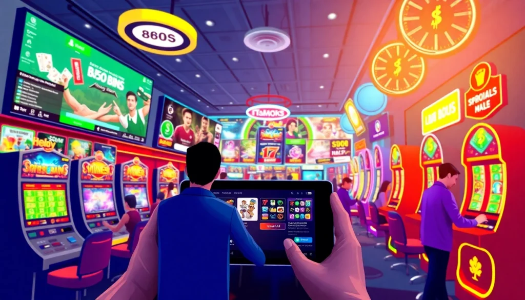 Experience the excitement of bk860s.com with vibrant online gaming visuals.