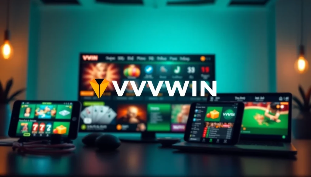 Experience the thrilling world of online gaming at vvvwin88.live with vibrant casino game displays and modern interfaces.
