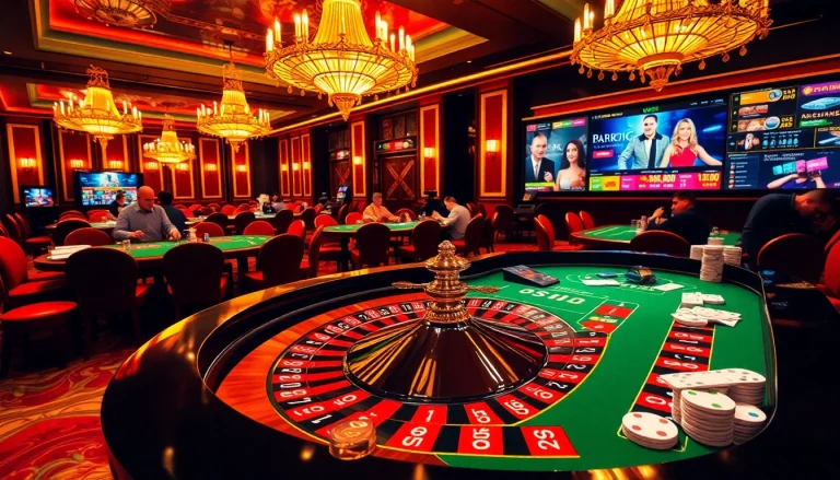 Experience the thrill of betting at a luxury casino with vip66 com's vibrant gaming tables.
