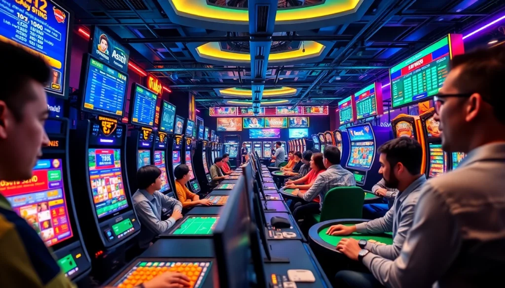 Experience the vibrant online gaming world at winvn88.live, featuring lively casinos and sports betting excitement.