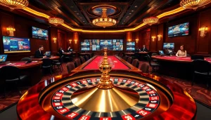 Engage in high-stakes gambling action on https://vmax1.so/ with professional dealers and luxurious casino tables.