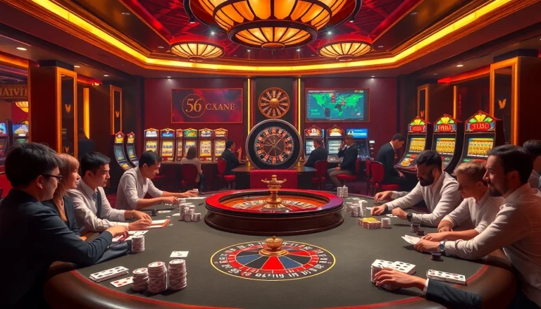 Experience the thrill of high-stakes gaming at https://n188hv.com/ with vibrant casino visuals featuring roulette and poker.