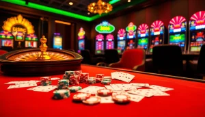 Experience thrilling games at nhà cái 888new with luxurious roulette and poker tables.