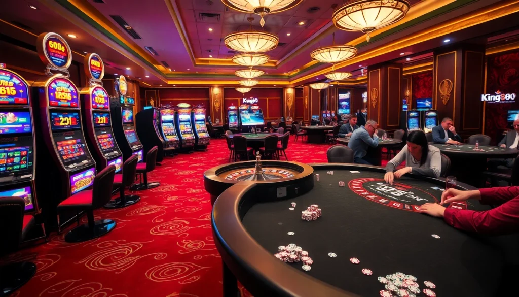 Experience the thrill of gambling at king888.onl with exciting casino tables and games.
