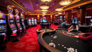 Experience the thrill of gambling at king888.onl with exciting casino tables and games.
