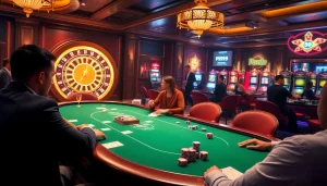 Experience the thrill of nhà cái PS99 with a vibrant poker night showcasing gambling strategies and excitement.