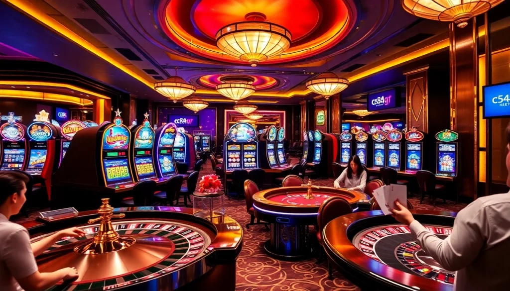 Experience thrilling games at c54.gb.net with vibrant casino action and luxury atmosphere.