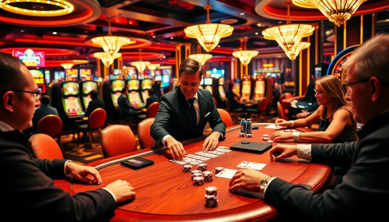 Experience the thrill of high-stakes poker at https://hm88.studio/ with vibrant casino visuals.