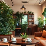 Kunden genießen Cannabis Coffee Shop Lloret de Mar mit entspannender Atmosphäre.