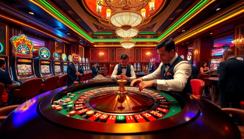 Engaged player betting at the luxurious Nhà cái 79KING casino table.