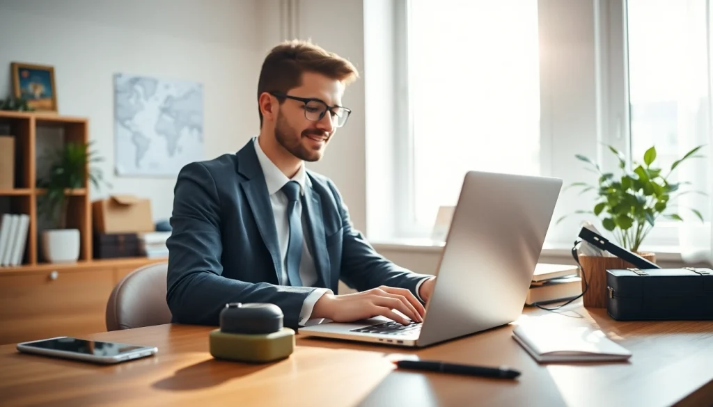 Fill out the uk eta online application form with ease in a modern home office.