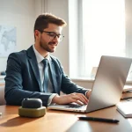 Fill out the uk eta online application form with ease in a modern home office.