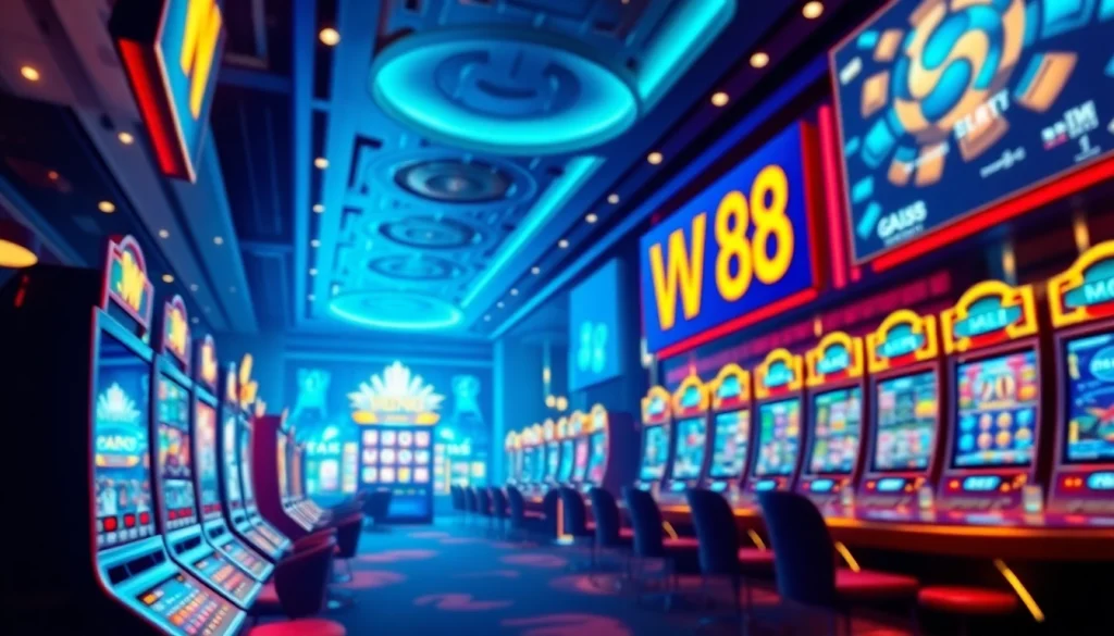 Experience the thrilling online betting world of WW 88 with a vibrant digital casino scene.