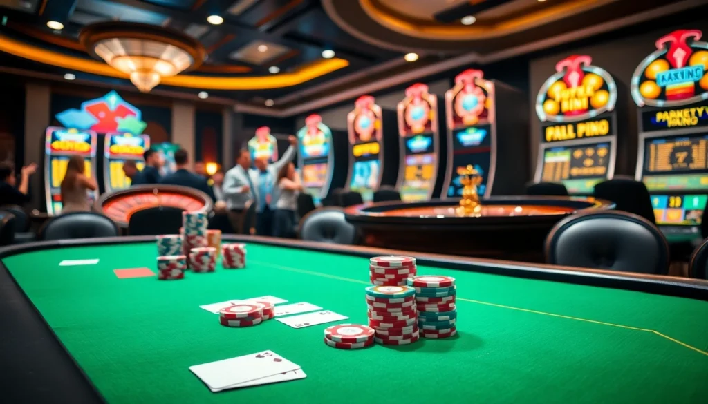 S8 Casino players engaged in a thrilling poker game at a luxurious table.