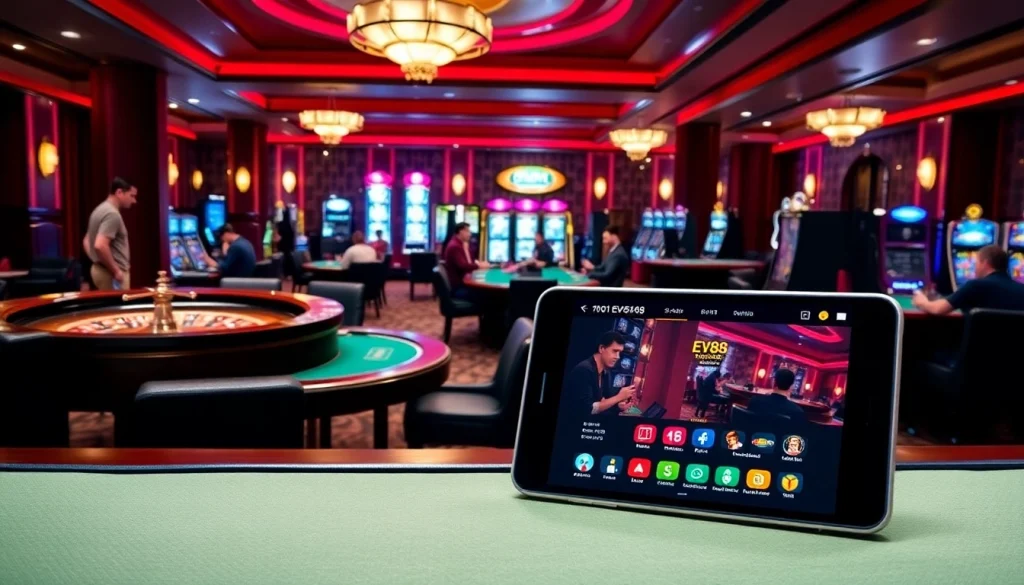 Experience the excitement of gambling with ev88 apk for mobile betting convenience.